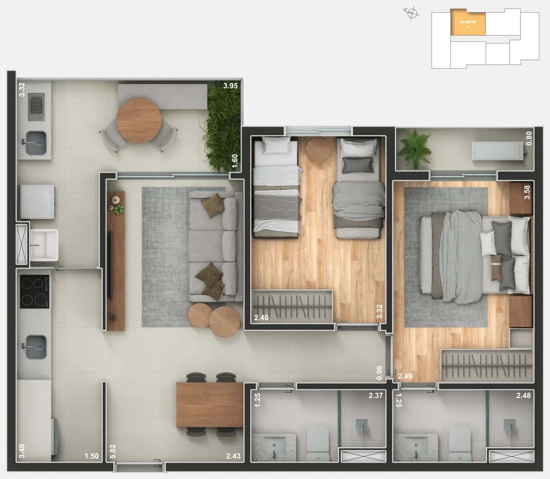 Planta 3